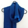Tweed Scarf Royal Blue - Image 5