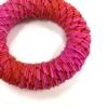 Pink and Red Paper Bracelet - Image 2