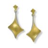 Golden Twist hanging earrings - Image 2
