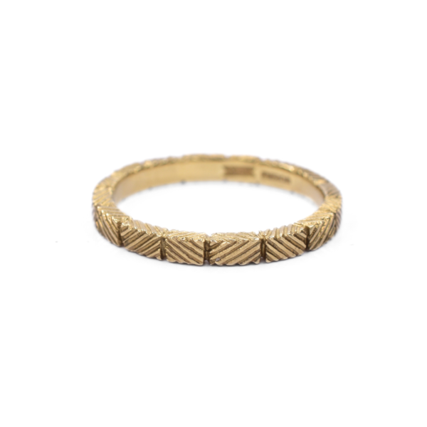 Cross Hatch Ring