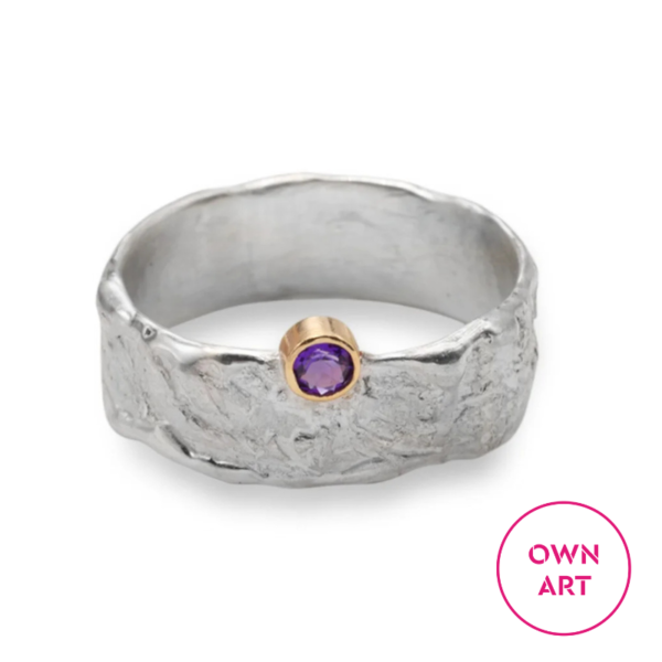 Elements Amethyst Ring (Medium)