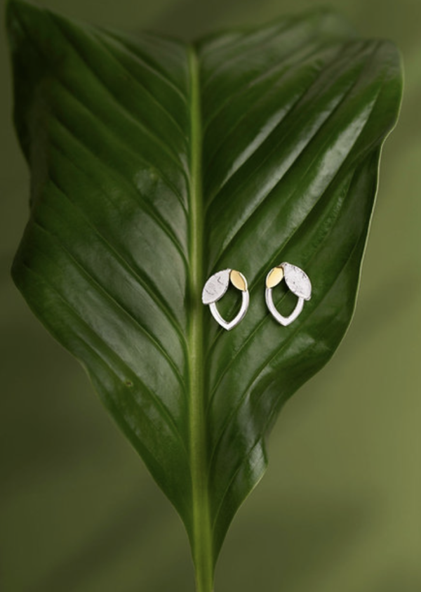 Crown of Laurel Small Earrings