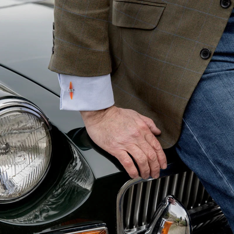 Garreg Cufflink Carnelian - Image 3