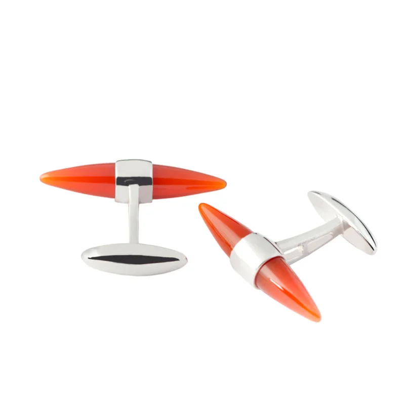 Garreg Cufflink Carnelian