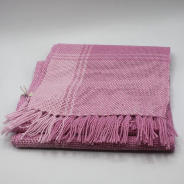 100% Alpaca Scarf, Pink by Simply Spun