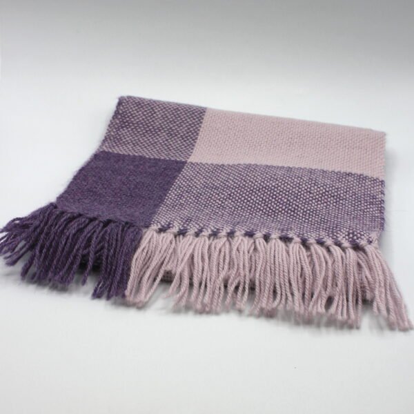 100% Alpaca Scarf, Lilac by Simply Spun