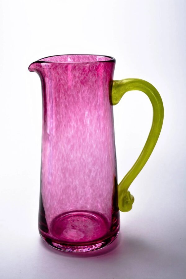 Small Bold Jug By Jerpoint Glass - Pink