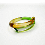 Bangle Emerald and Orange