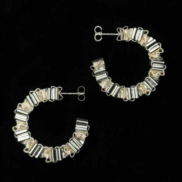 XYZ Silver Hoops