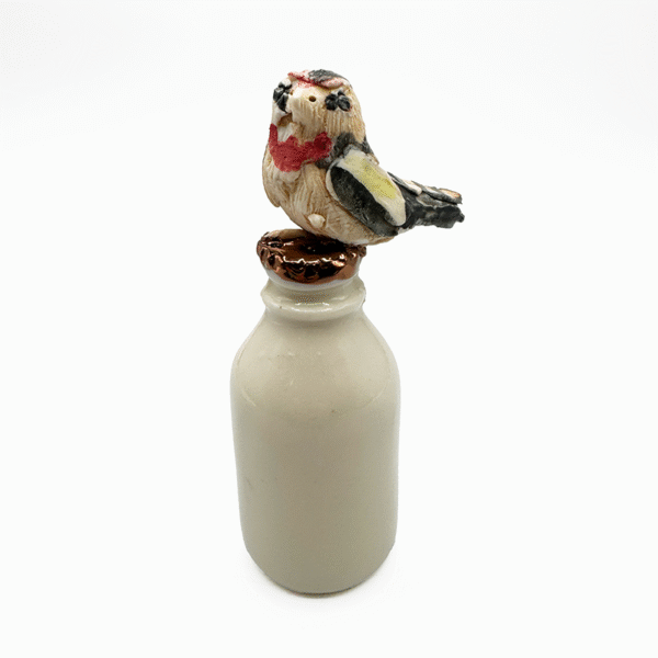 Goldfinch Milk Topper Mini