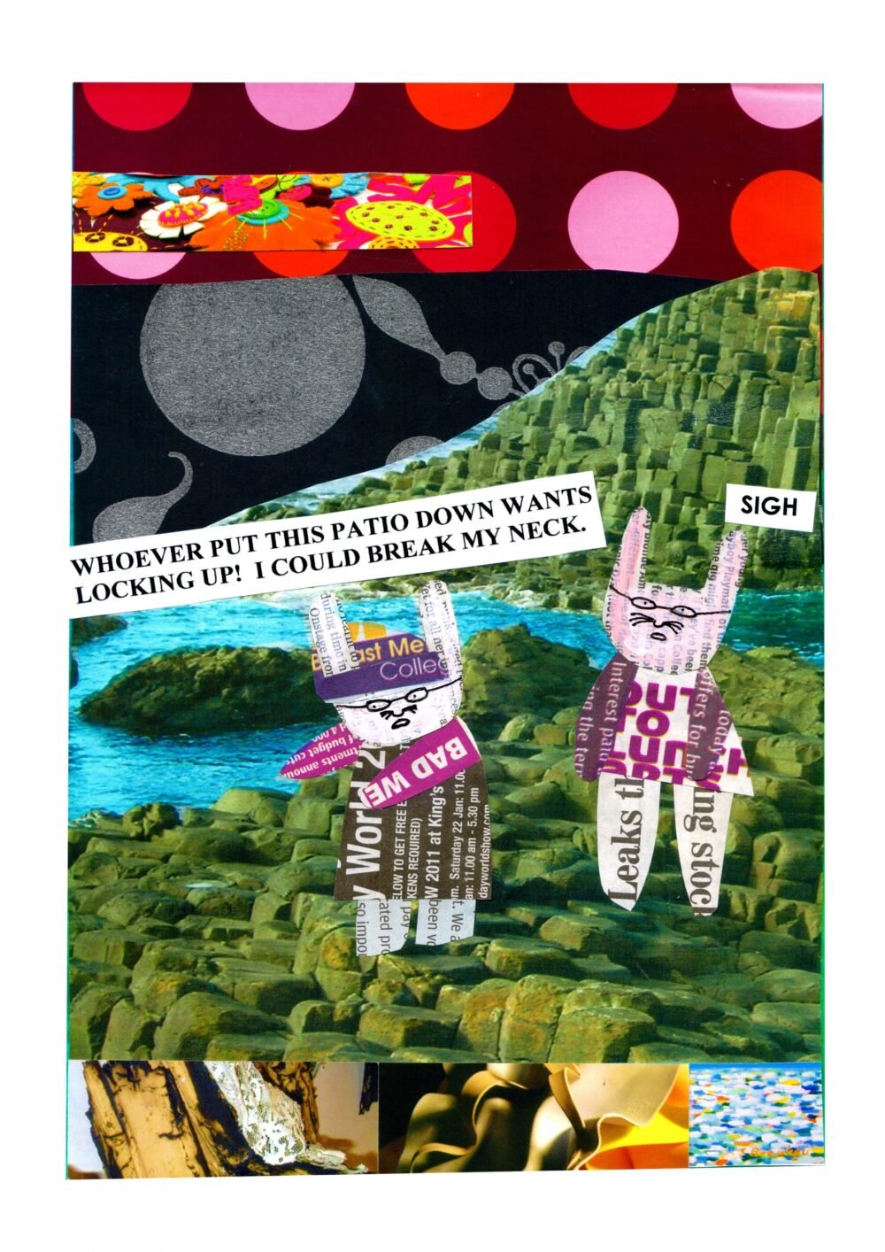 A3 Mr Papers Giant's Causeway Print