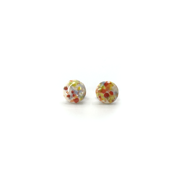 'Wear Your Art' Stud Earrings (Summer Splash), Small