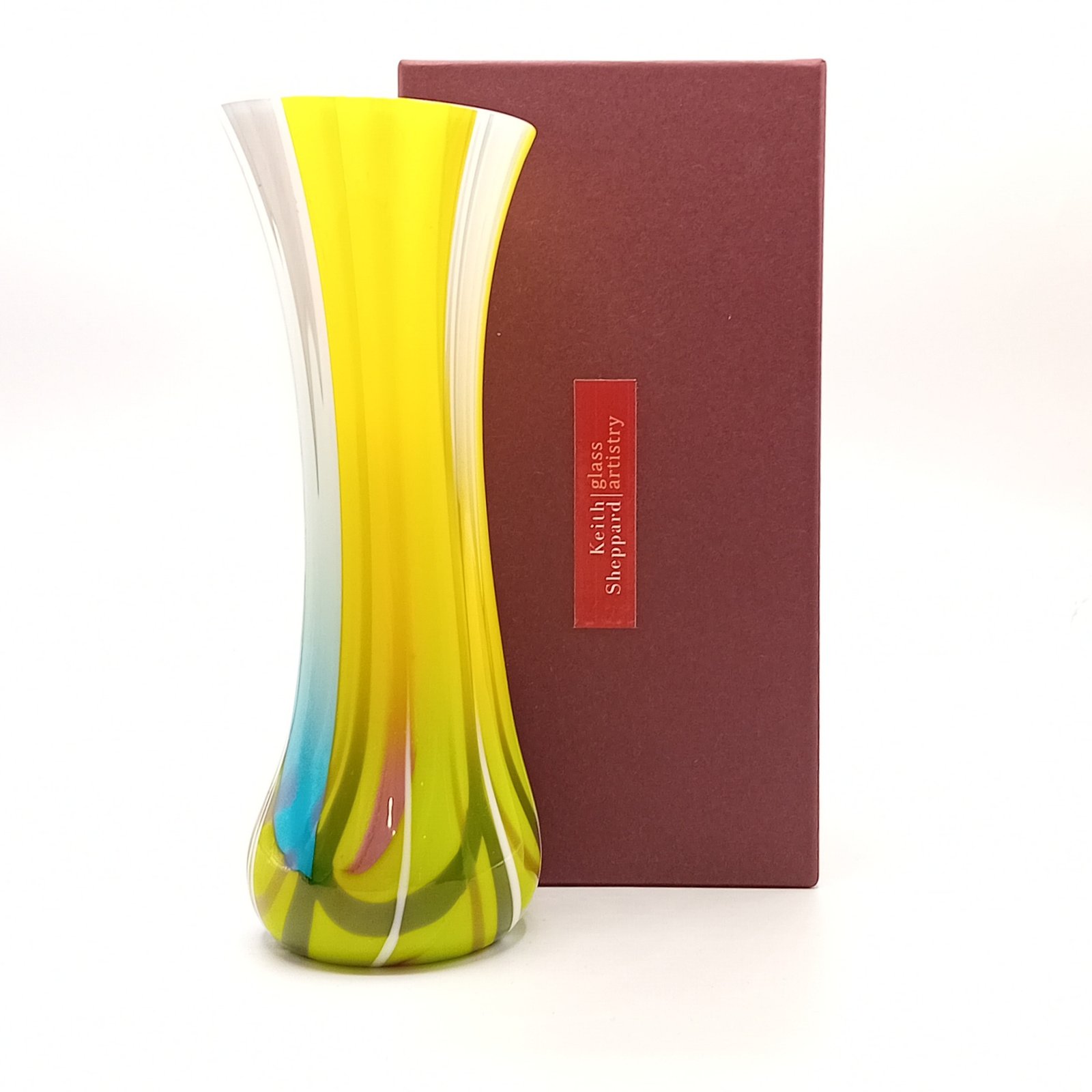 Small Tulip Vase Multi Coloured - Image 3
