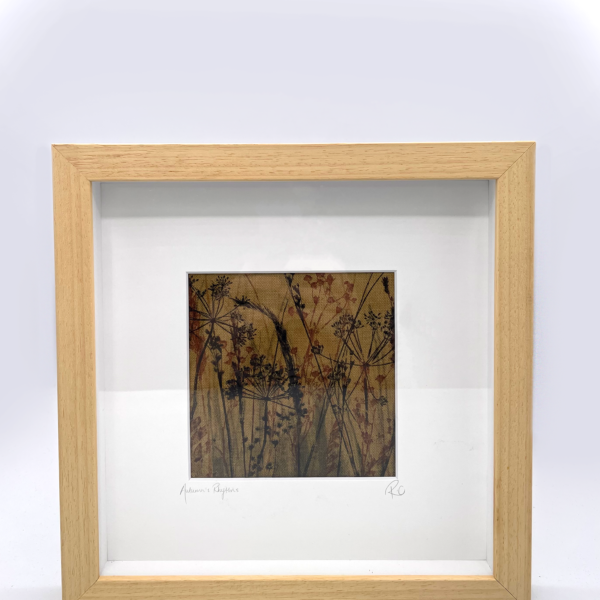 'Autumn Rythms' Irish Linen Frame