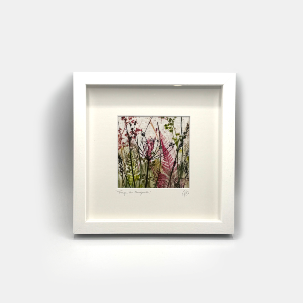 'Through The Undergrowth' Irish Linen Frame