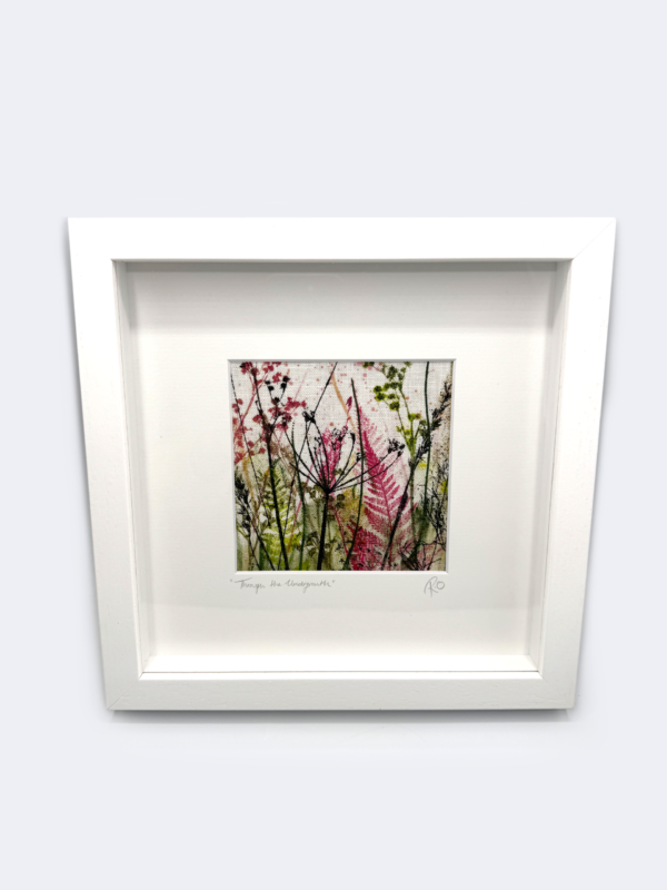 'Through The Undergrowth' Irish Linen Frame - Image 2