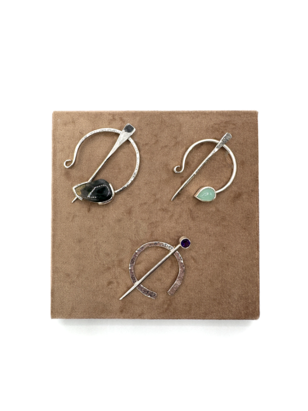 Moss Agate Brooch - Image 2
