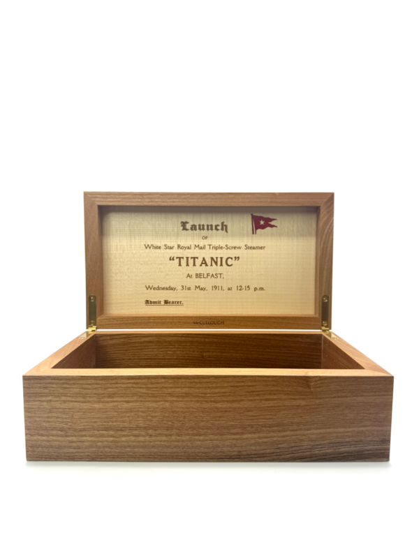 Large Hinged Box without Tray, Titanic - Image 2