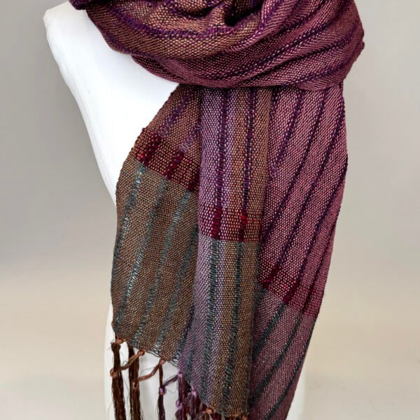 Donegal Mocha Irish Heather scarf