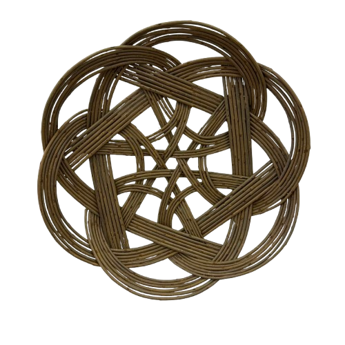 Celtic Knot Willow Basket