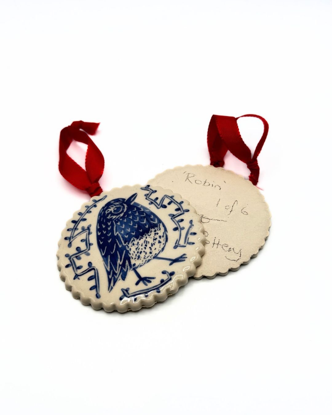 Ceramic Salmon Bauble - Image 2