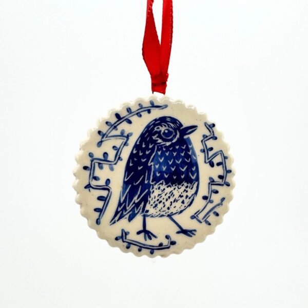 Ceramic Robin Bauble