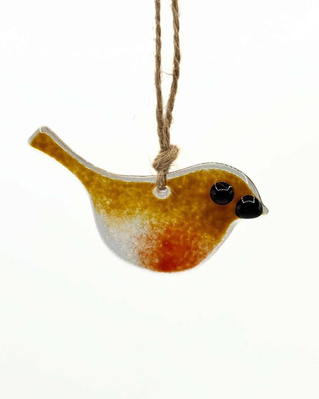 Fused Glass Robin Bauble - Image 4